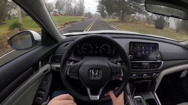 2020 Honda Accord 2.0T 10 A/T: Perspective Test Drive (silent) смотреть онлайн