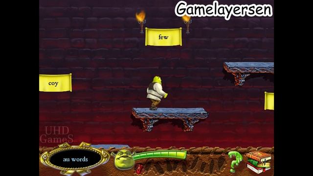 Shrek: Swamp Fun with Phonics (PC) gameplay 4K смотреть онлайн