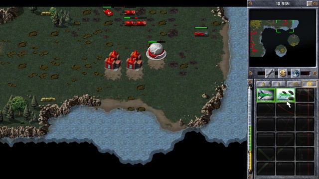 Command & Conquer Red Alert Remastered - Soviet Mission 5 - DISTANT THUNDER (Hard) смотреть онлайн