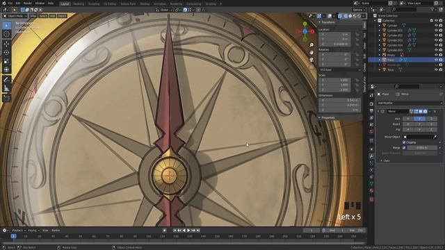 Как сделать компас в Блендере 2.9 | How to make a compass in Blender 3D смотреть онлайн