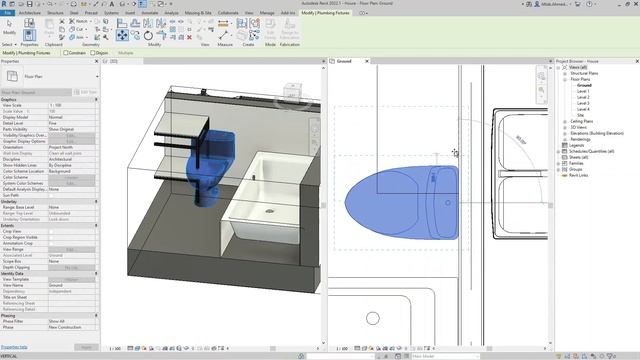 SNAP MID BETWEEN TWO POINTS IN REVIT / URDU / HINDI смотреть онлайн