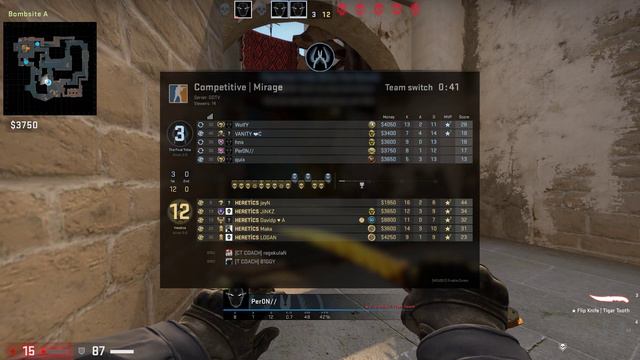 ESports - CS:GO, Heretics vs The Final Tribe, LOOT.BET Season 3 (14th of August 2019), Mirage - M.. смотреть онлайн