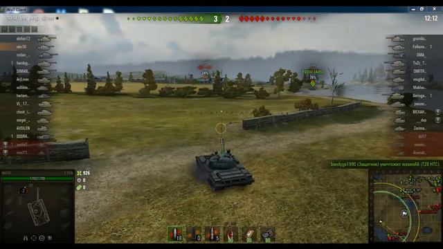 Танк Т 55А - В тылу врага. World of Tanks смотреть онлайн