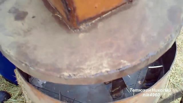 Соломорезка с ножами из диска циркулярки (окончание) смотреть онлайн