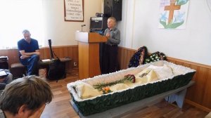 Церковь ЕХБ города Боброва - Николай Еремеев (Проповедь на погребение)