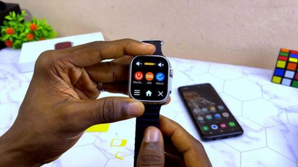 S8 Ultra Smart Watch SIM Card Insert And Setup