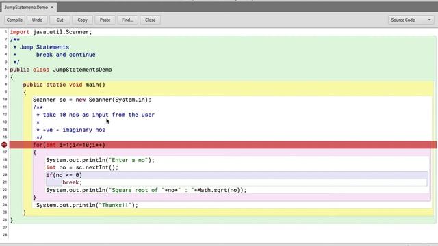 Java Tutorials 27 - break and continue смотреть онлайн