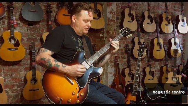 Gibson ES-335 1958 Reissue VOS, The Acoustic Centre смотреть онлайн
