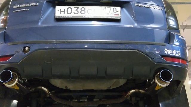 Subaru Forester Sh Ej20x Kakimoto Regu06 Exaust Catback