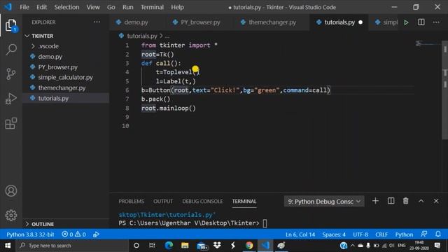 How to make multiple windows in tkinter?|TOPLEVEL#19 смотреть онлайн