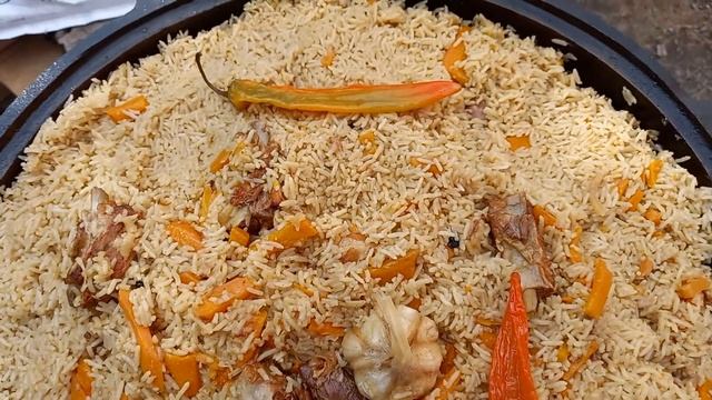 Узбекский плов из риса Басмати смотреть онлайн