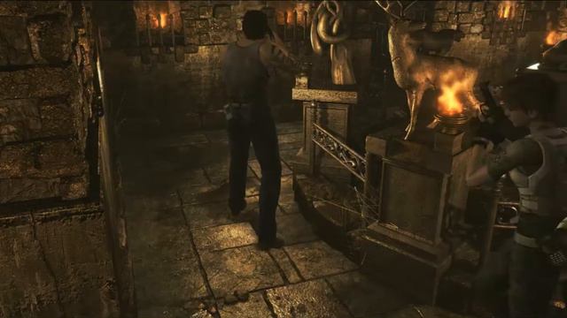 Resident Evil Zero HD How To Solve Animal Puzzle And Take Unity Tablet смотреть онлайн