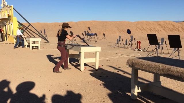 Winter Range 2016 - Top 16 Shootout - Cowboy Action Shooting- SASS Kicker and Shamrock Sadie смотреть онлайн
