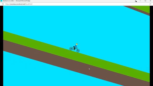 Stickman On A Bike