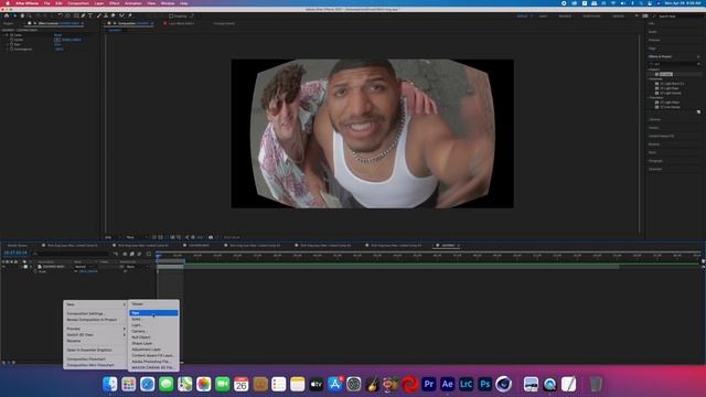 Fish Eye Lens Effect | After Effects Tutorial смотреть онлайн