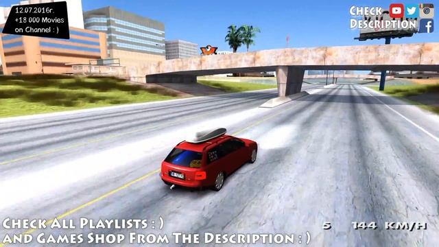 Audi A6 C5 Avant Sommerzeit - GTA San Andreas 1440p / 2,7K _REVIEW смотреть онлайн