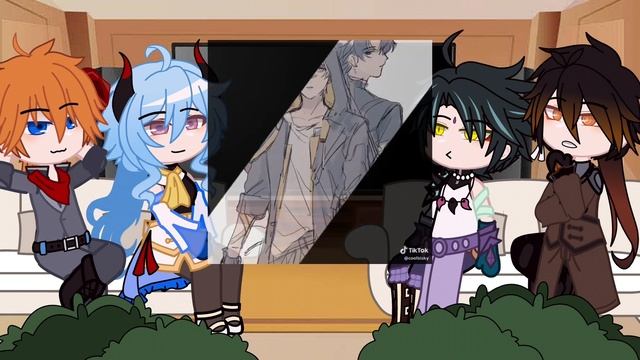Genshin Impact (liyue) React To Y/ns As Stelle And Caelus
