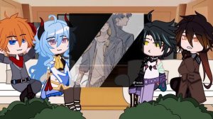 Genshin Impact (liyue) react to y/ns as Stelle and Caelus