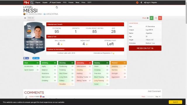 Что за сайт futhead.com?Где посмотреть FIFA карточки игроков? смотреть онлайн