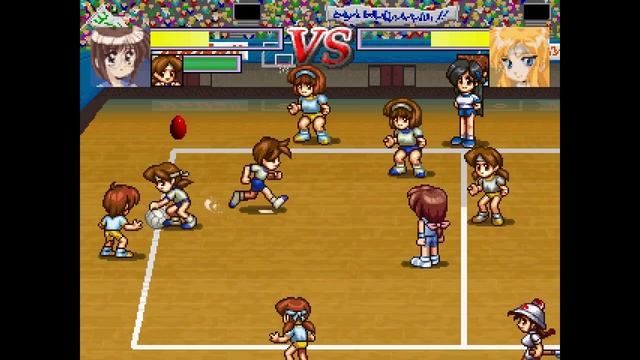 XS Junior League Dodgeball ... (PS1) Gameplay смотреть онлайн
