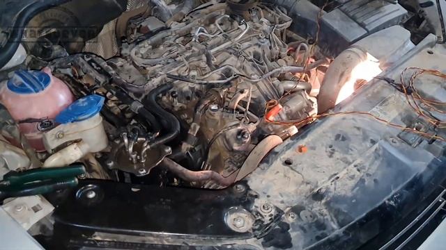 VW Jetta Diesel Service & Timing Kit Change смотреть онлайн