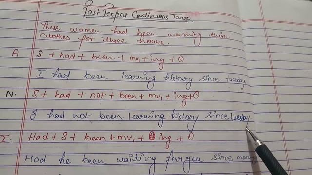 Learn easily || Tense || past perfect continuous tense смотреть онлайн