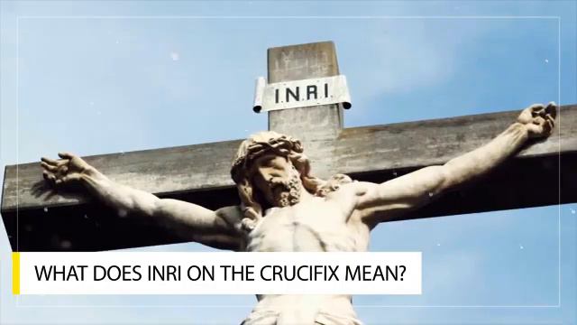 What Does INRI on the Cross of Jesus Mean? | This is what INRI really stands for смотреть онлайн