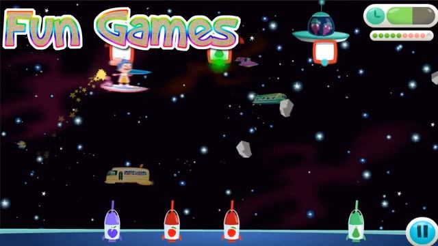 ASTROBLAST!HALLEYS SPACE HOP | Fun Games Children. смотреть онлайн