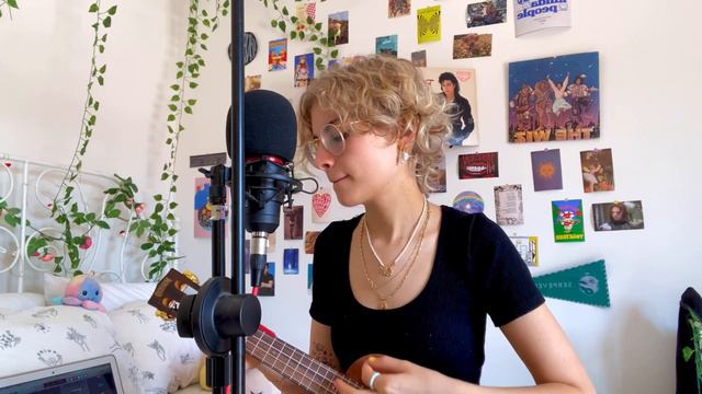 Happier Than Ever - Billie Eilish |cover on ukulele смотреть онлайн