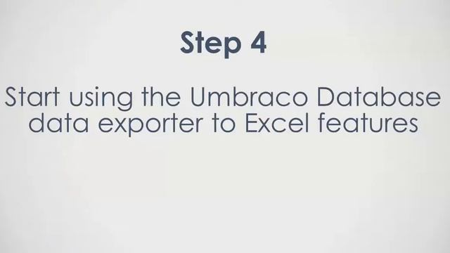 Export Data to Excel, Text, CSV and OpenDocument Spreadsheet using Aspose.Cells .NET for Umbraco смотреть онлайн