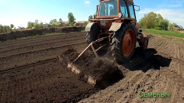 ПочвоФреза Своими Руками. Трактор ЛТЗ 55А смотреть онлайн