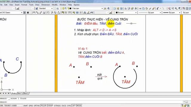 HỌC AUTOCAD 10 LỆNH VẼ CƠ BẢN PHẦN 2 смотреть онлайн
