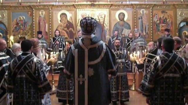 Vesting of the Metropolitan - Облачение Митрополита Илариона смотреть онлайн