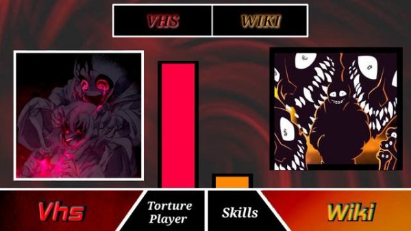 VHS!SANS Vs WIKI!SANS Power Levels