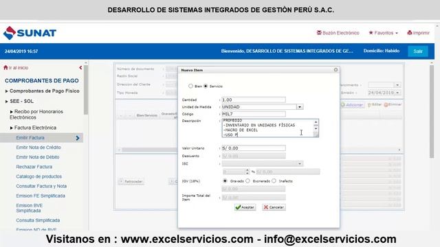 Visor XML Facturación Clave Sol Sunat Macro Excel смотреть онлайн
