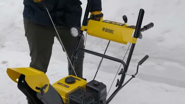 Снегоуборщик DENZEL SBM 610, бензиновый, самоходный