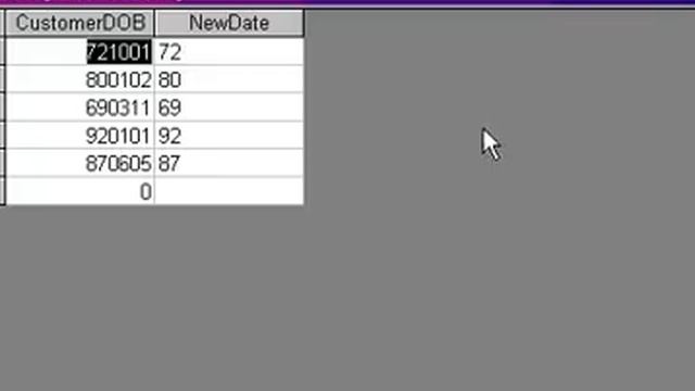 Microsoft Access Convert Numbers to Dates - Advanced смотреть онлайн