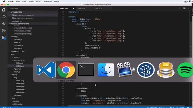 Create a VueJs image Slider Tutorial with Components part7 смотреть онлайн