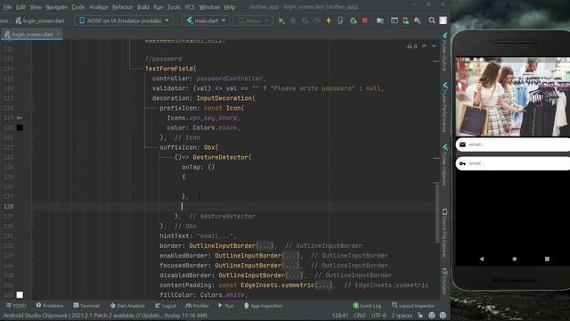 GetX State Management Flutter Password Visibility Toggle Login Form Tutorial | MySQL eCommerce App смотреть онлайн