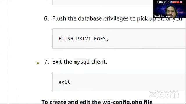 Pasang laman web berasaskan Wordpress dalam Linux AWS смотреть онлайн