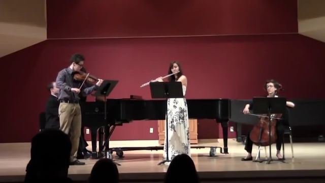Doppler - Nocturne op. 19 for flute, cello, violin, and piano смотреть онлайн