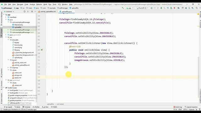 eBook reader app Android | Upload PDF to Firebase Android | Part-1 смотреть онлайн