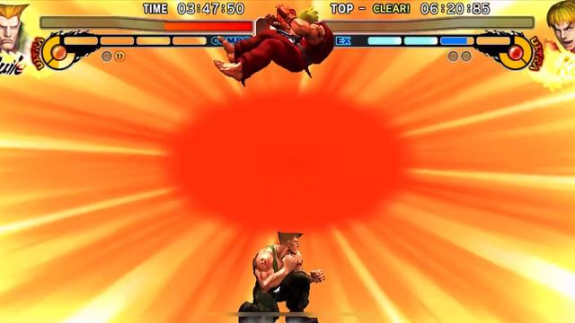 Street Fighter 4 Champion Edition (Guile) Gameplay смотреть онлайн