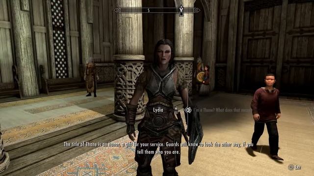 Skyrim Special Edition - Lydia House: "House Carl" Introduction Dialogue Tree, Whiterun Thane смотреть онлайн