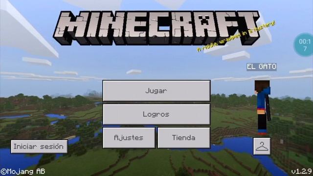 COMO TENER CAPAS PERSONALIZADAS EN MINECRAFT PE 1.2.10 | EL GATO MINECRAFT смотреть онлайн