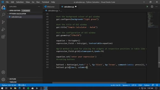 Making Simple Calculator GUI With Python | Python | | Aalok | | Nepal | | Programming | смотреть онлайн
