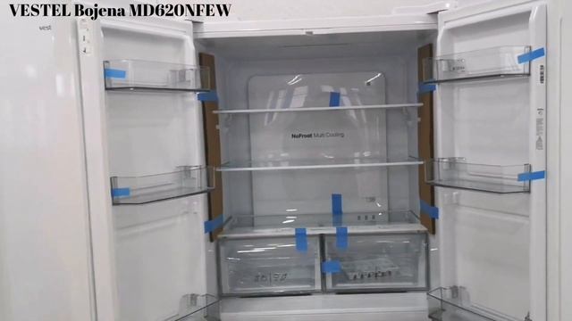 Холодильник Side by Side VESTEL Bojena MD620NFEW смотреть онлайн