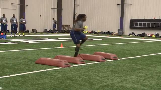 Jermaine Joseph nfl regional combine drills pt 2 смотреть онлайн