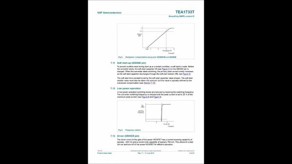 TEA1733T datasheet