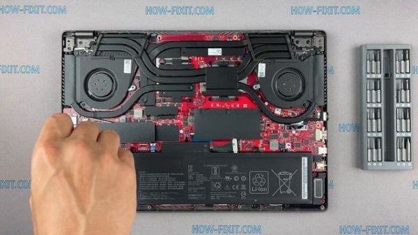 Asus ROG Zephyrus G14 GA401 Battery Replacement